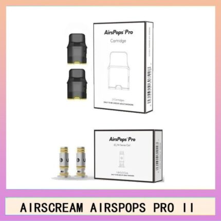 AIRSCREAM AIRSPOPS PRO II氣泡2代煙彈空倉霧化芯成品芯